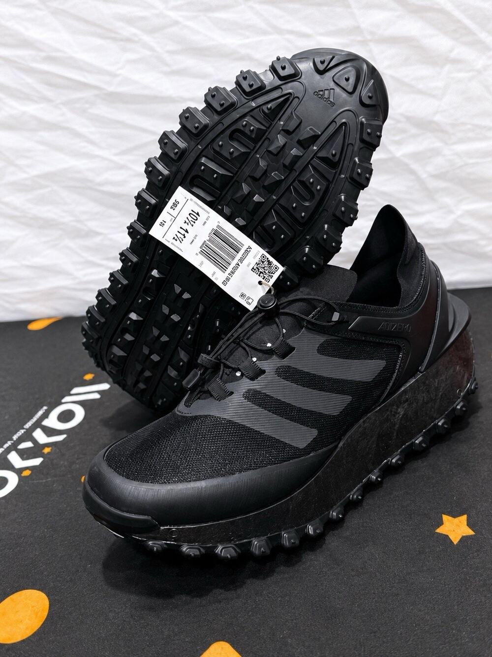 New Men’s 10.5 Adidas Originals X Mr. Bailey Adizero Aruku Yagi Black.